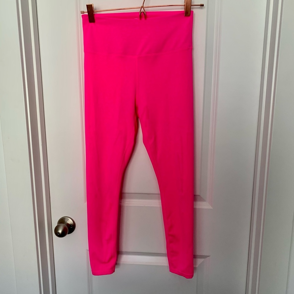 IVL Collective Hot Pink High Waist Leggings